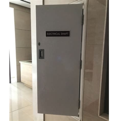 electrical shaft door